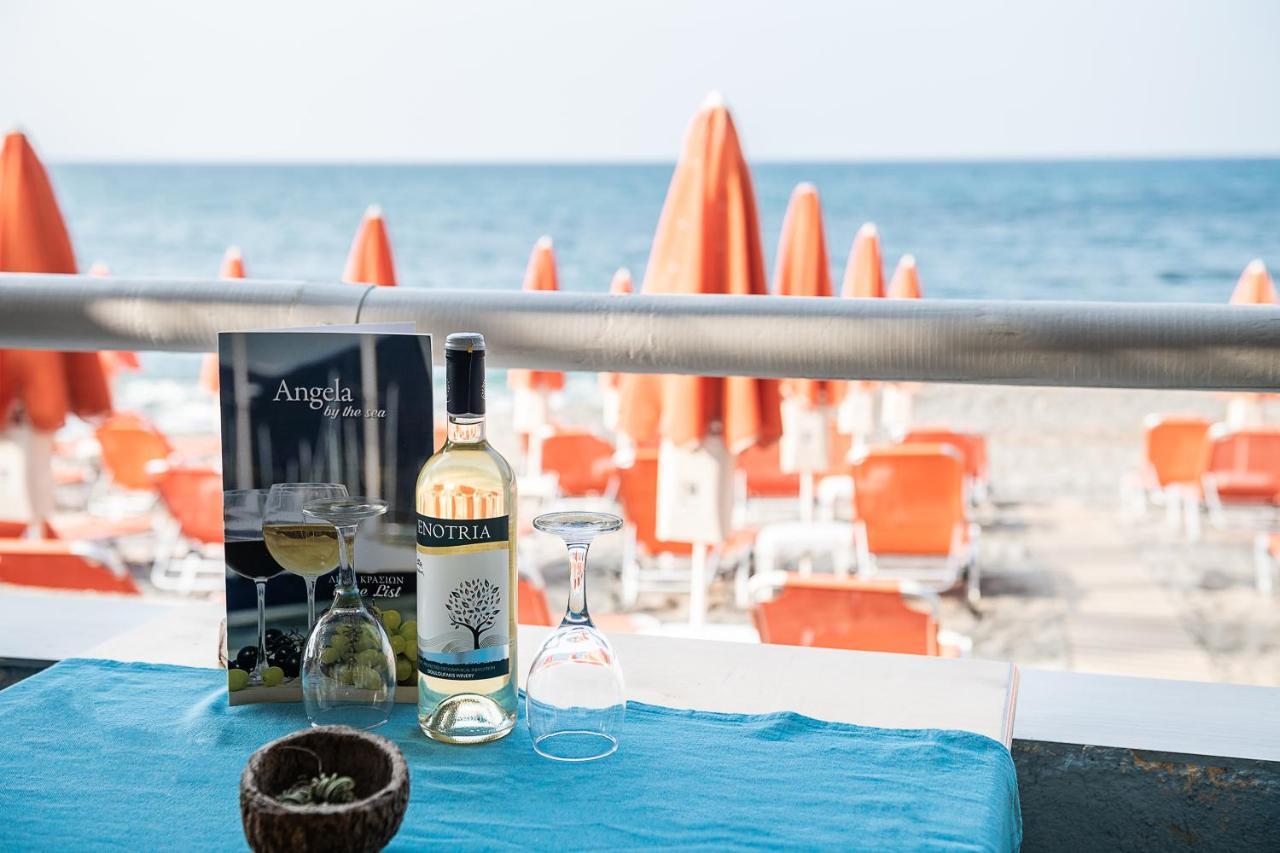 Angela Beach Aparthotel Platanias  Bagian luar foto