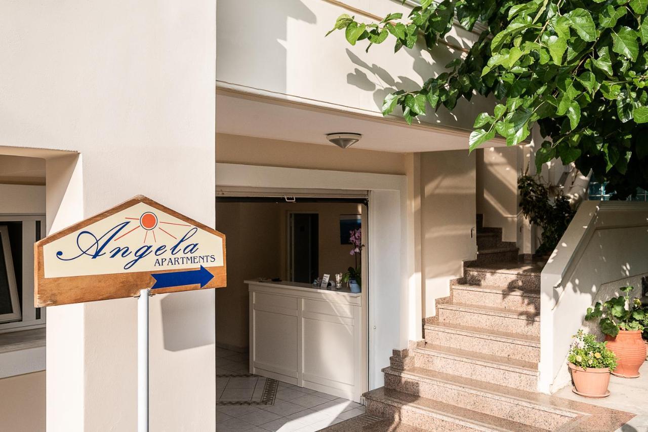 Angela Beach Aparthotel Platanias  Bagian luar foto