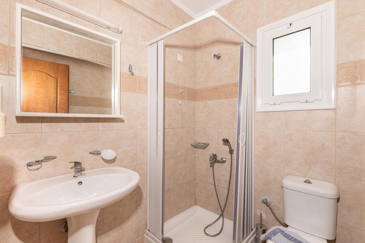 Angela Beach Aparthotel Platanias  Bagian luar foto